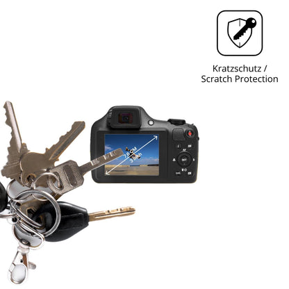 4x Schutzfolie klar für KODAK PIXPRO AZ653 Display (4)