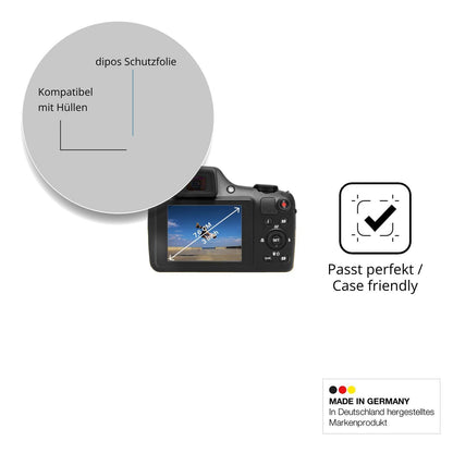 4x Schutzfolie klar für KODAK PIXPRO AZ653 Display (6)