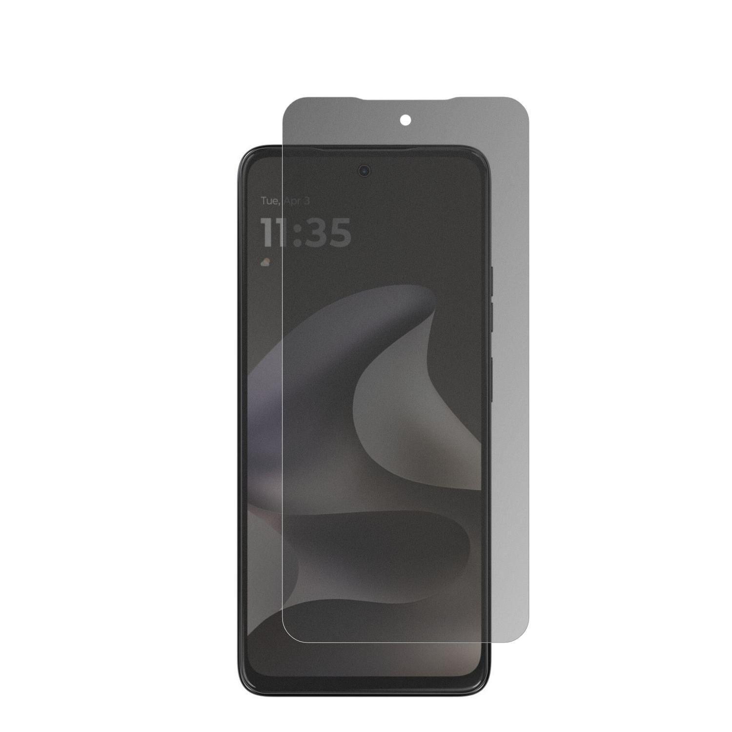 Full Cover Privacy Blickschutzfolie für Motorola M (2)