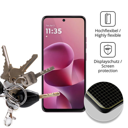 2x 3D Full Cover Schutzfolie für Motorola Moto G37 (3)