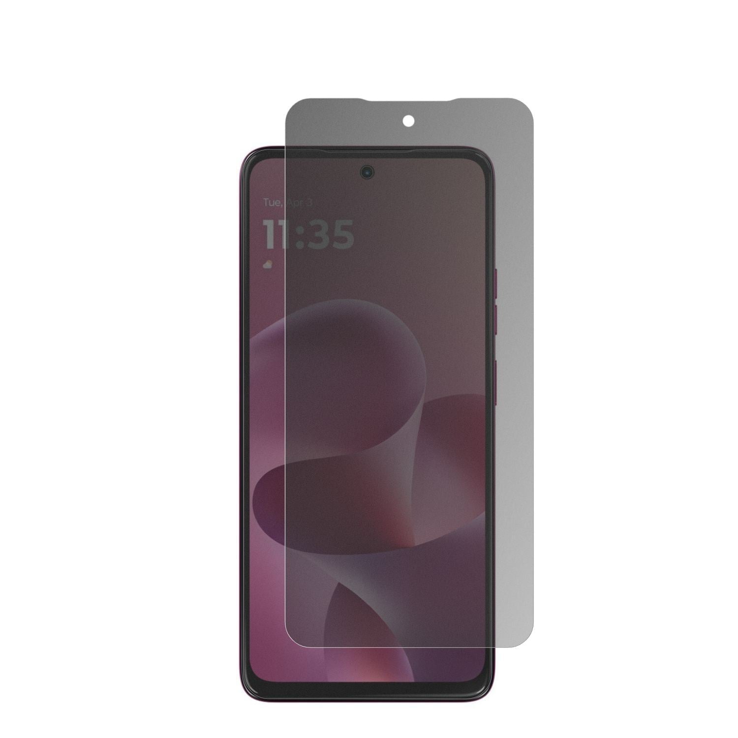Full Cover Privacy Blickschutzfolie für Motorola M (2)