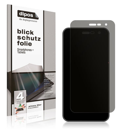 Blickschutzfolie für Bmobile AX1077 matt Schutzfol (1)