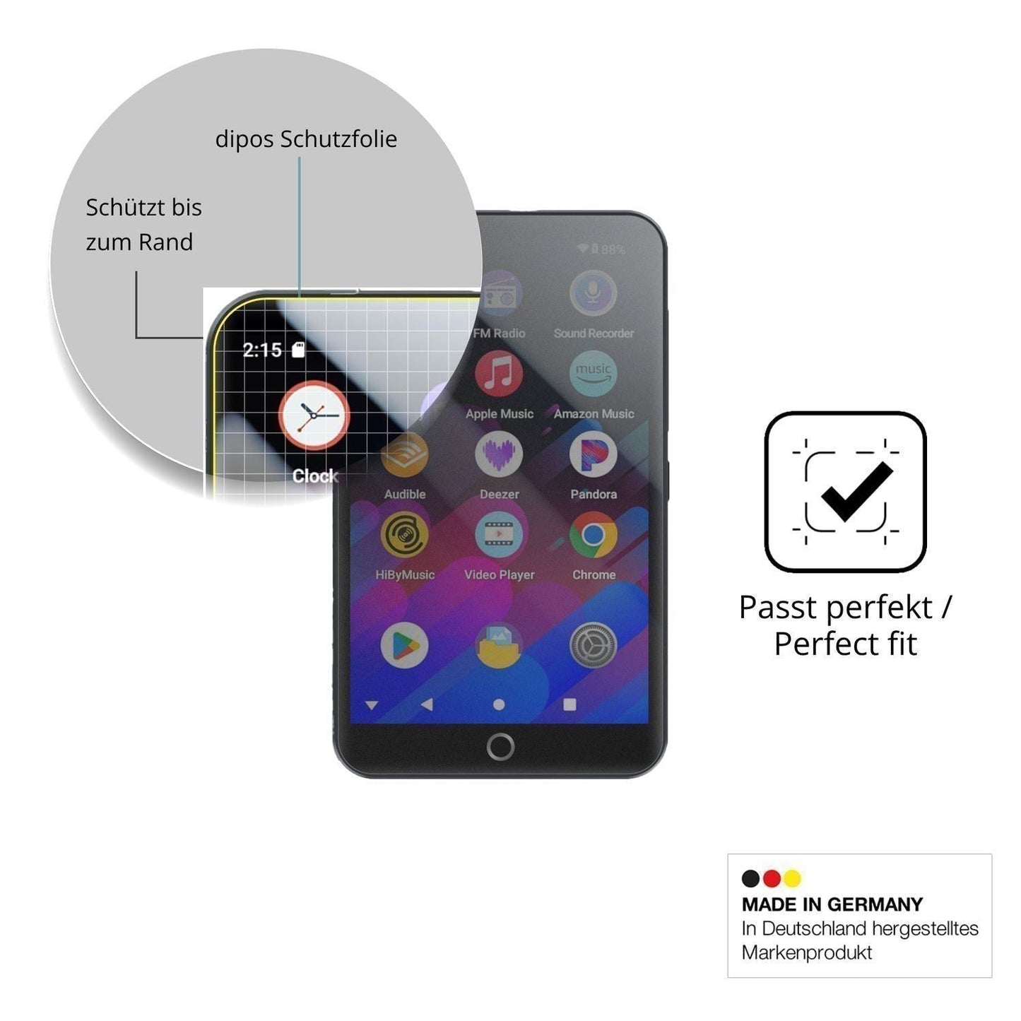 Full Cover Privacy Blickschutzfolie für MECHEN H10 (4)