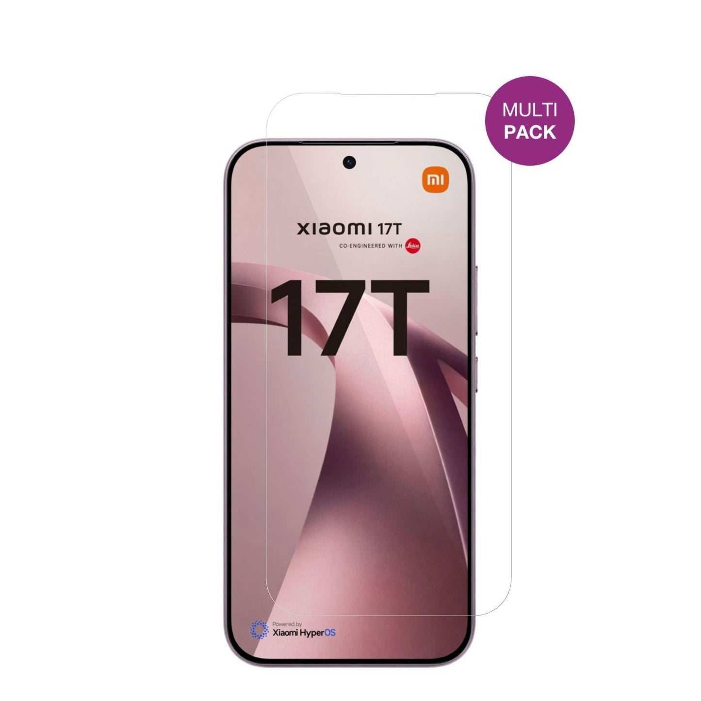 4x Schutzfolie klar für Xiaomi 17T Display-Schutzf (2)