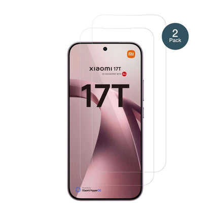 2x 9H Schutzfolie für Xiaomi 17T Panzerfolie (2)
