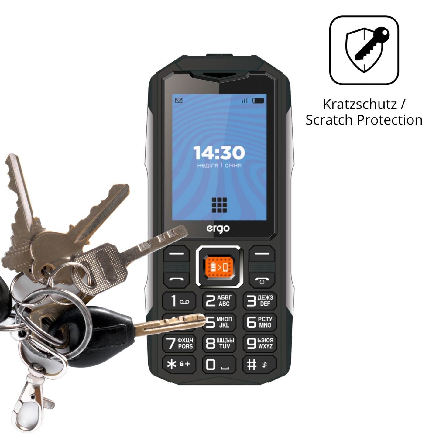 4x Schutzfolie matt für Ergo E242 Display-Schutzfo (4)