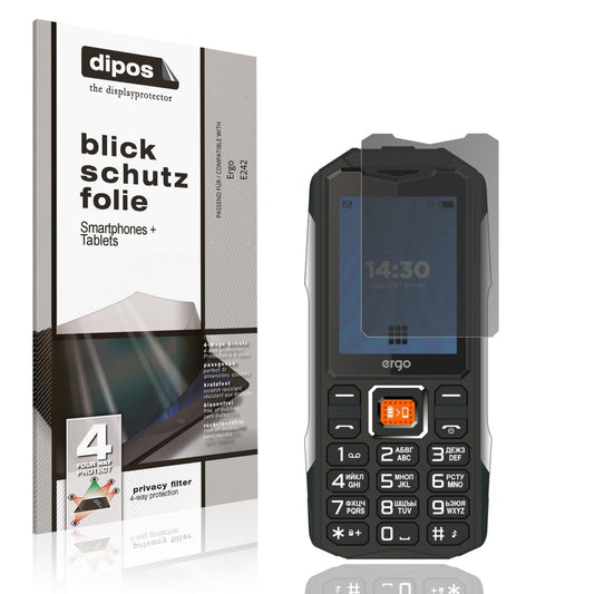 Blickschutzfolie für Ergo E242 matt Schutzfolie Pr (1)