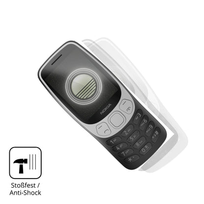 2x 9H Schutzfolie für Nokia 3210 4G Panzerfolie (4)