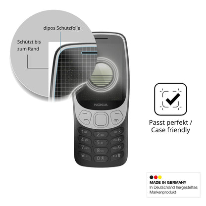 2x 9H Schutzfolie für Nokia 3210 4G Panzerfolie (6)