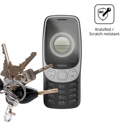 2x 9H Schutzfolie matt für Nokia 3210 4G Panzerfol (3)