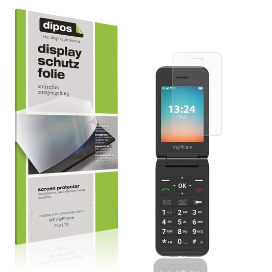 4x Schutzfolie matt für MP myPhone Flip LTE Displa (1)