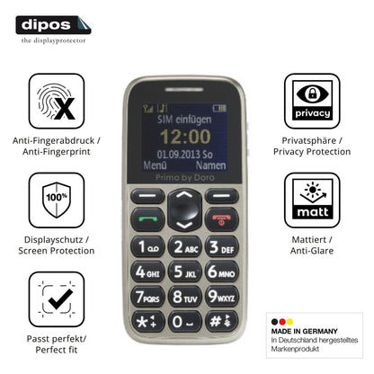 Blickschutzfolie für Doro Primo 215 matt Schutzfol (5)