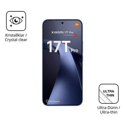 4x Schutzfolie klar für Xiaomi 17T Pro Display-Sch (5)