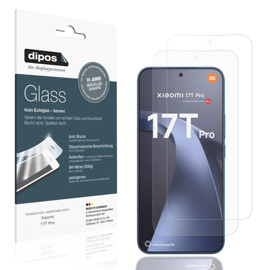 2x 9H Schutzfolie matt für Xiaomi 17T Pro Panzerfo (1)