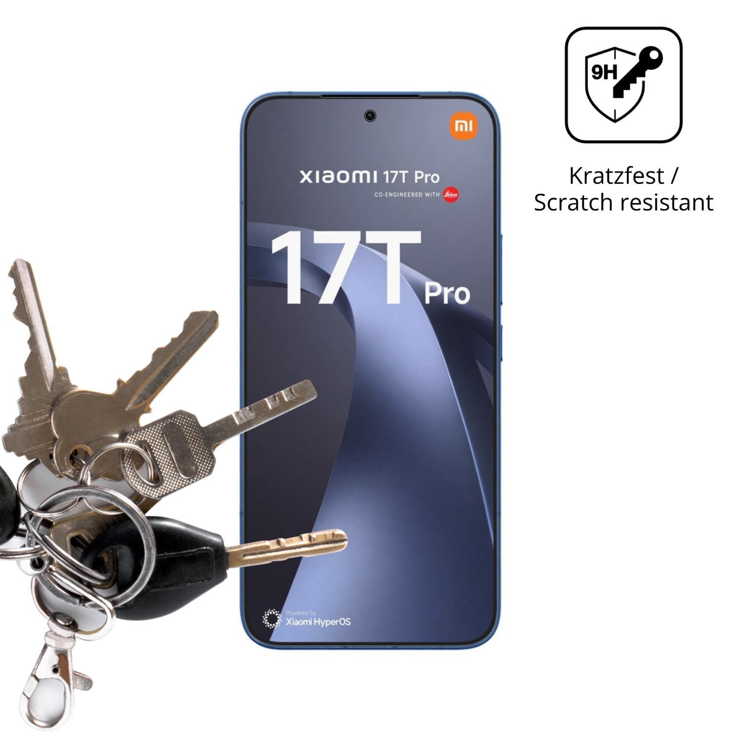 2x 9H Schutzfolie matt für Xiaomi 17T Pro Panzerfo (3)