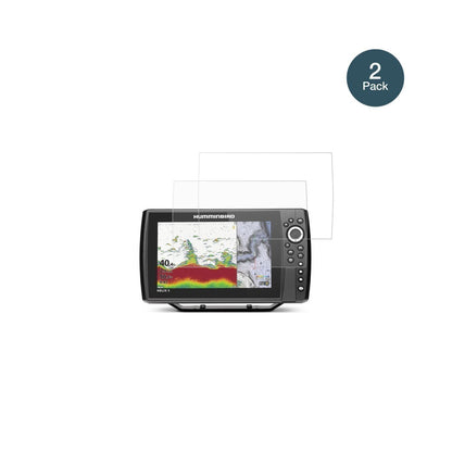 2x 9H Schutzfolie matt für Humminbird Helix 9 Panz (2)