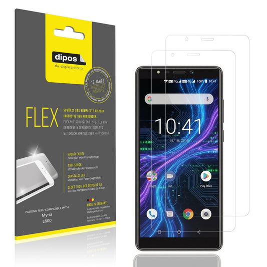 2x 3D Full Cover Schutzfolie für Myria L600 (1)