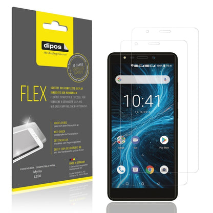 2x 3D Full Cover Schutzfolie für Myria L550 (1)