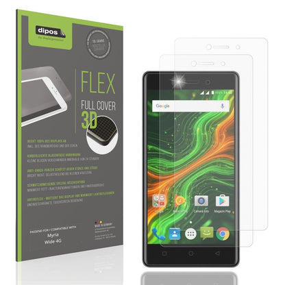 2x Full Cover Schutzfolie matt für Myria Wide 4G (1)