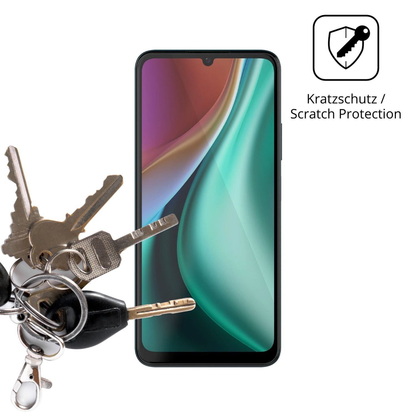 4x Schutzfolie klar für NUU Mobile X10 Display-Sch (4)