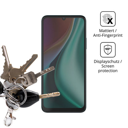 Blickschutzfolie für NUU Mobile X10 matt Schutzfol (3)