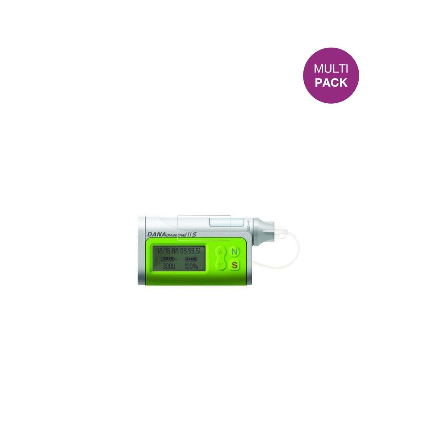 4x Schutzfolie klar für Dana Diabecare IIS Display (2)
