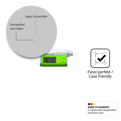 4x Schutzfolie klar für Dana Diabecare IIS Display (6)