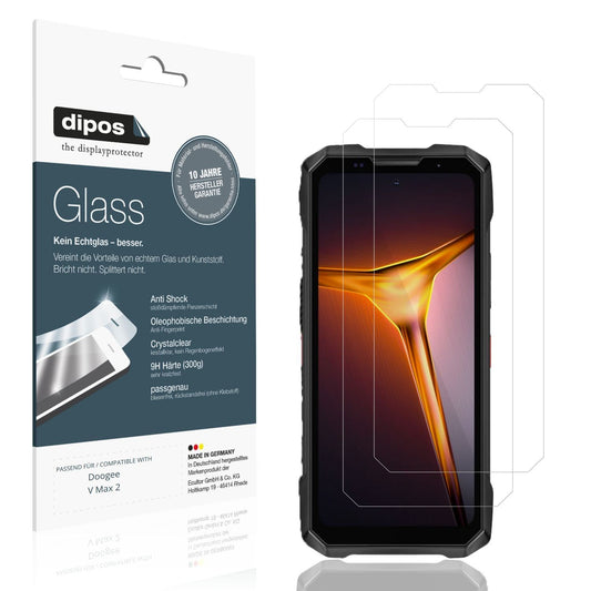 2x 9H Schutzfolie für Doogee V Max 2 Panzerfolie (1)