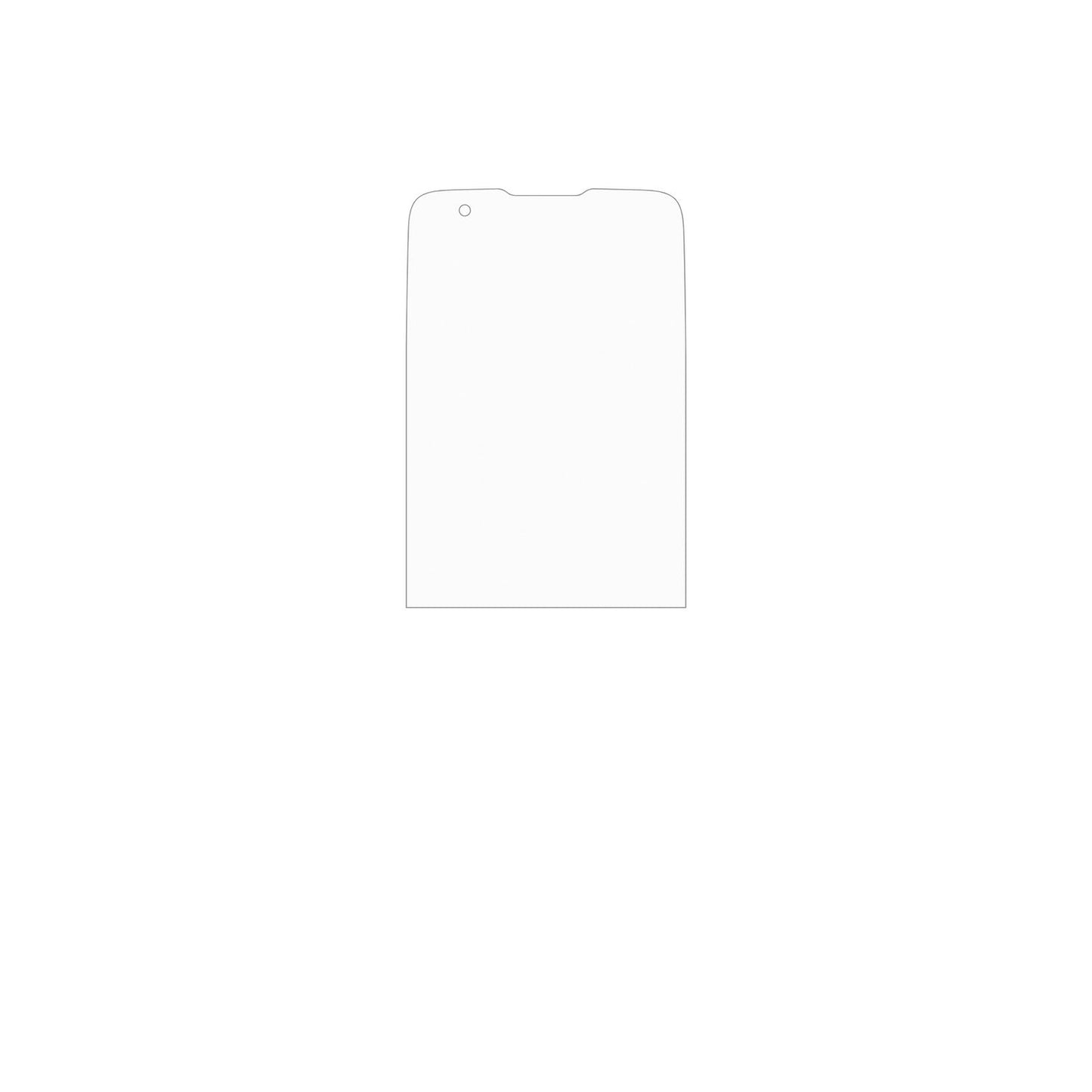 4x Schutzfolie matt für GFive 4G 6700 Display-Schu (3)