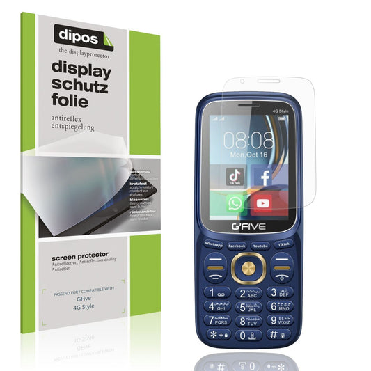 4x Schutzfolie matt für GFive 4G Style Display-Sch (1)