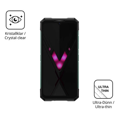 4x Schutzfolie klar für Doogee S200 Ultra Display- (5)