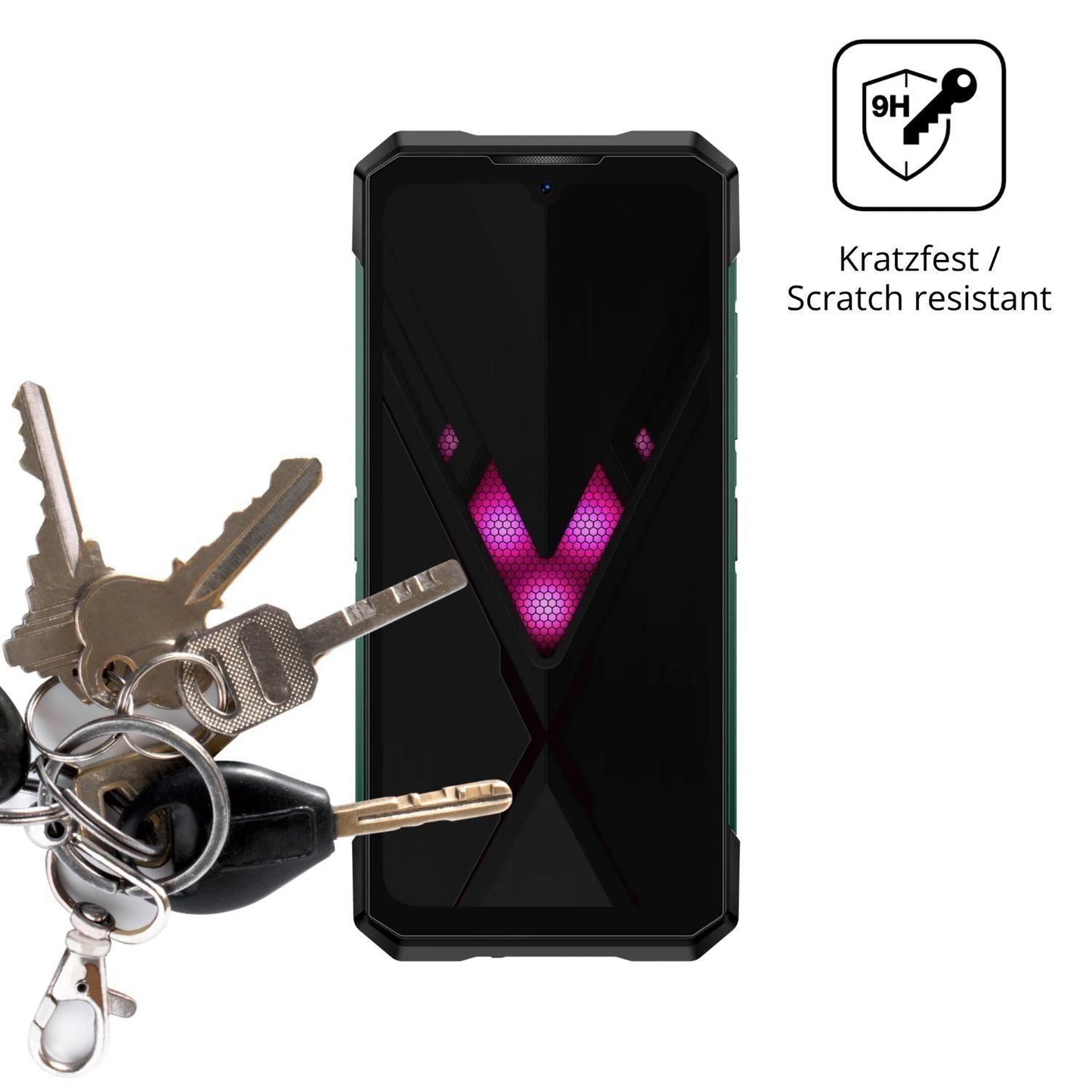 2x 9H Schutzfolie für Doogee S200 Ultra Panzerfoli (3)
