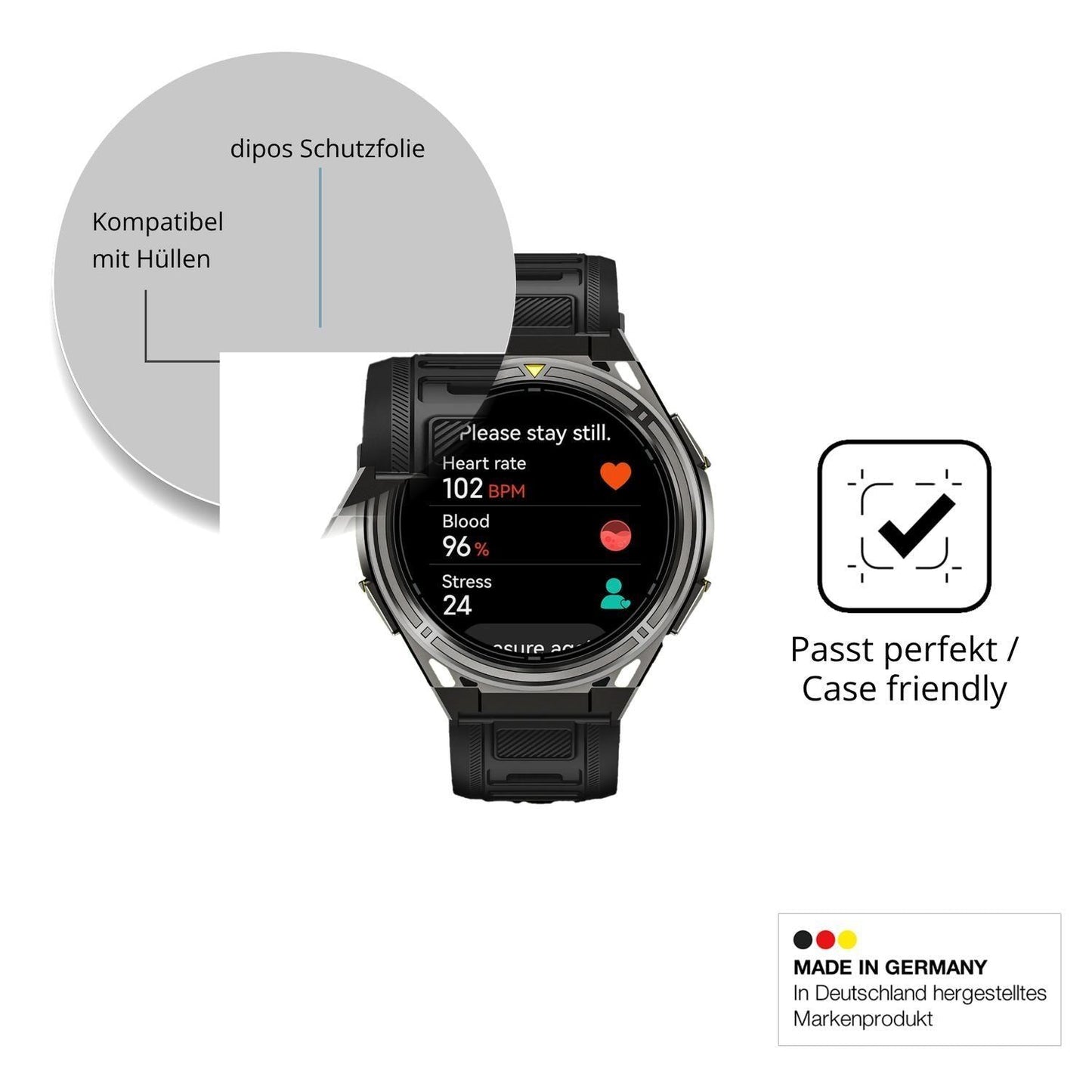 6x Schutzfolie klar für Cubot GT5 Display-Schutzfo (6)