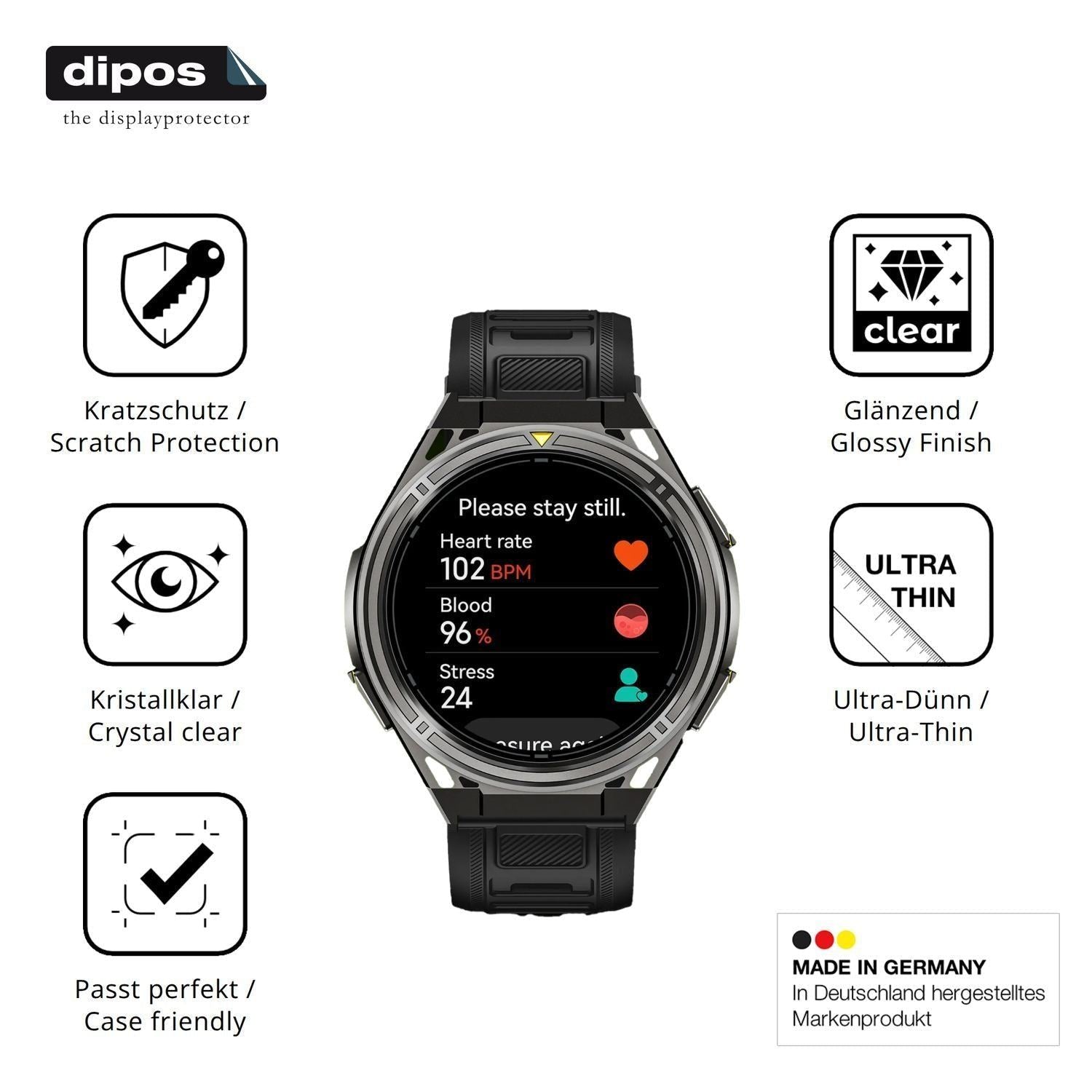 6x Schutzfolie klar für Cubot GT5 Display-Schutzfo (7)