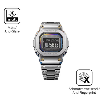6x Schutzfolie matt für Casio G-Shock GMW-BZ5000RC (5)
