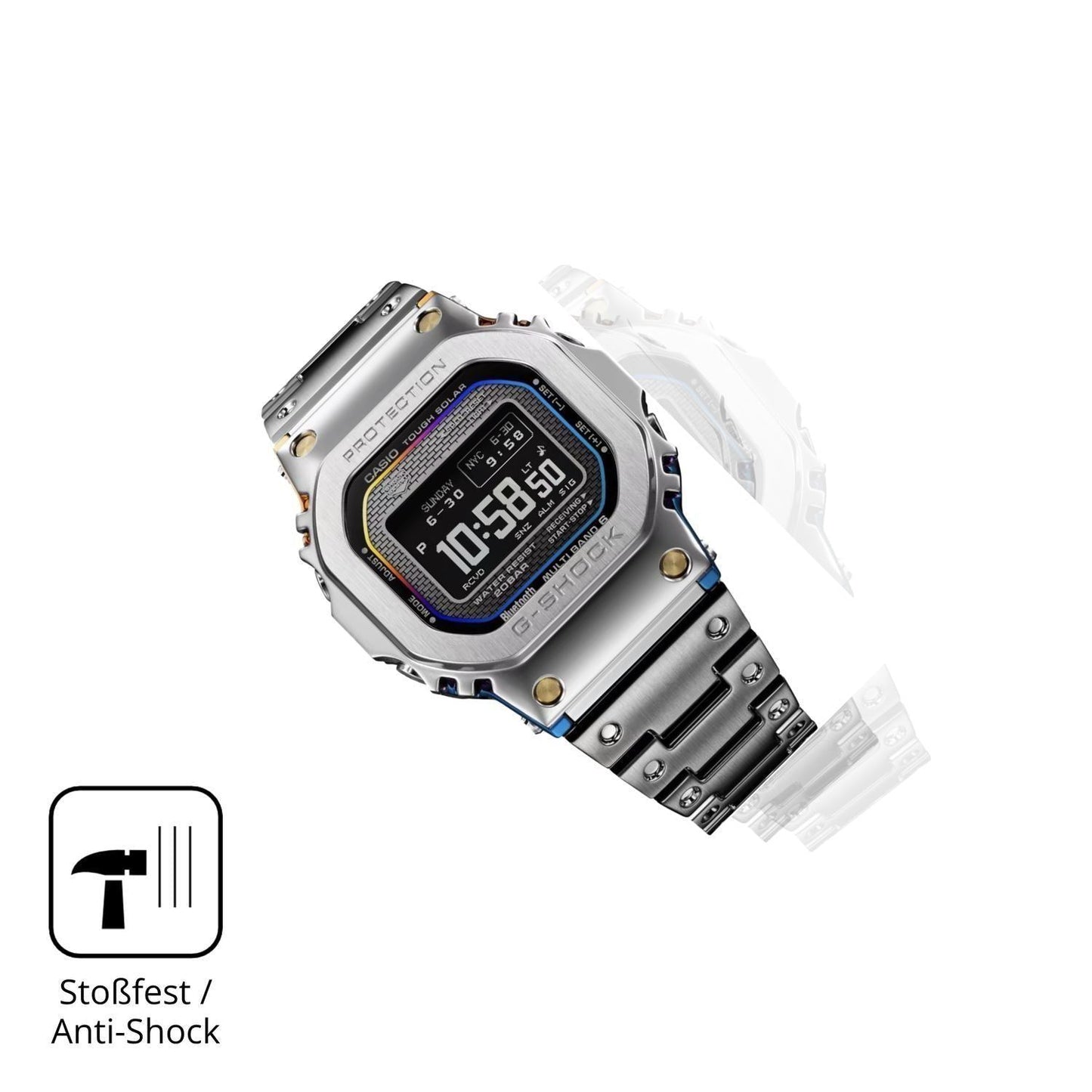 2x 9H Schutzfolie für Casio G-Shock GMW-BZ5000RC P (4)