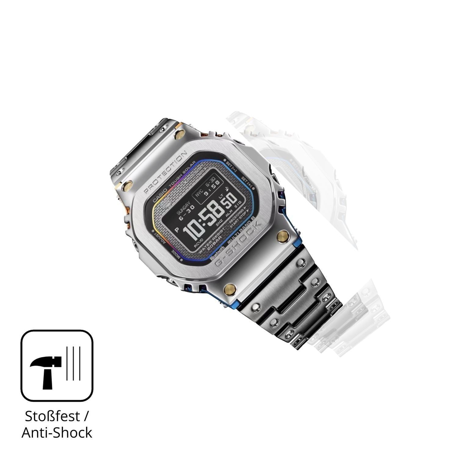 2x 9H Schutzfolie matt für Casio G-Shock GMW-BZ500 (4)