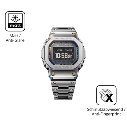 2x 9H Schutzfolie matt für Casio G-Shock GMW-BZ500 (5)