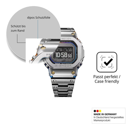 2x 9H Schutzfolie matt für Casio G-Shock GMW-BZ500 (6)
