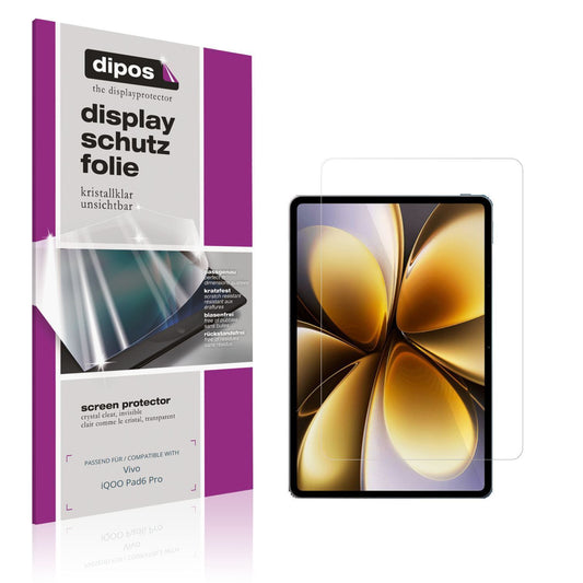 2x Schutzfolie klar für Vivo iQOO Pad6 Pro Display (1)