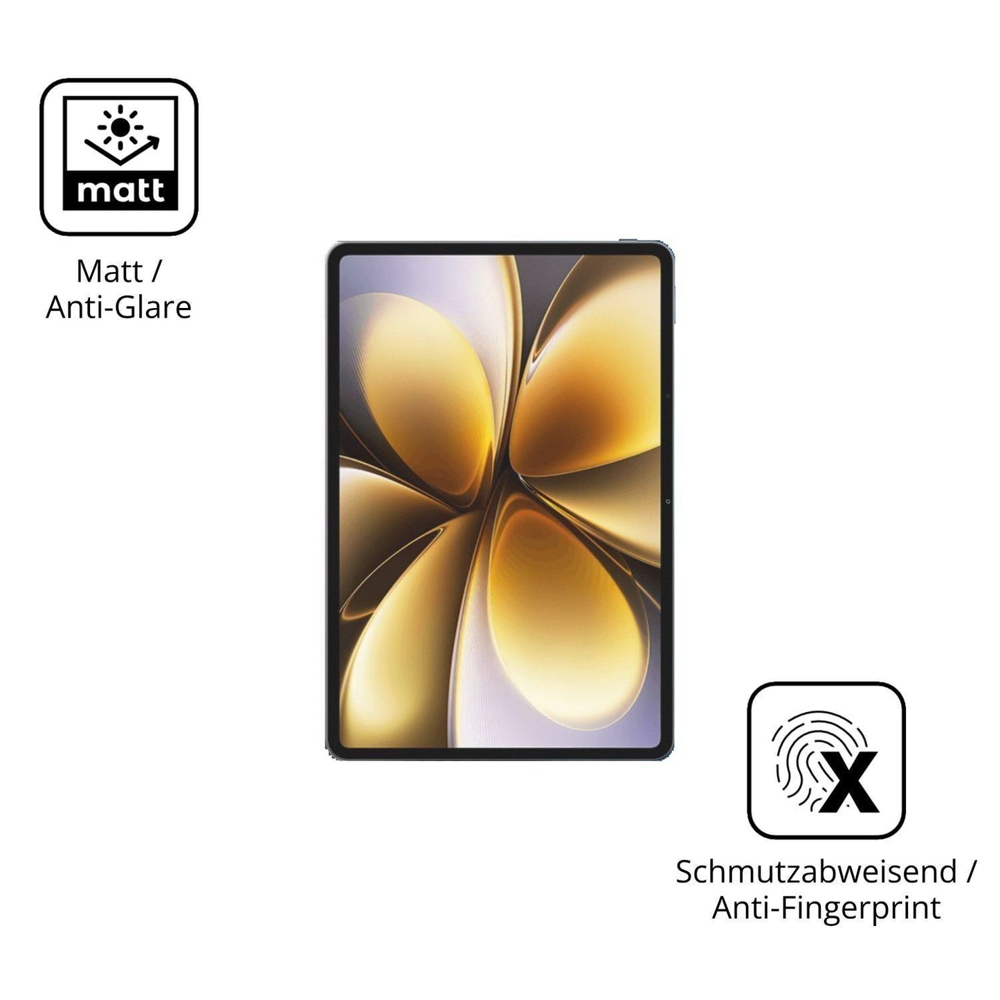 2x Schutzfolie matt für Vivo iQOO Pad6 Pro Display (5)