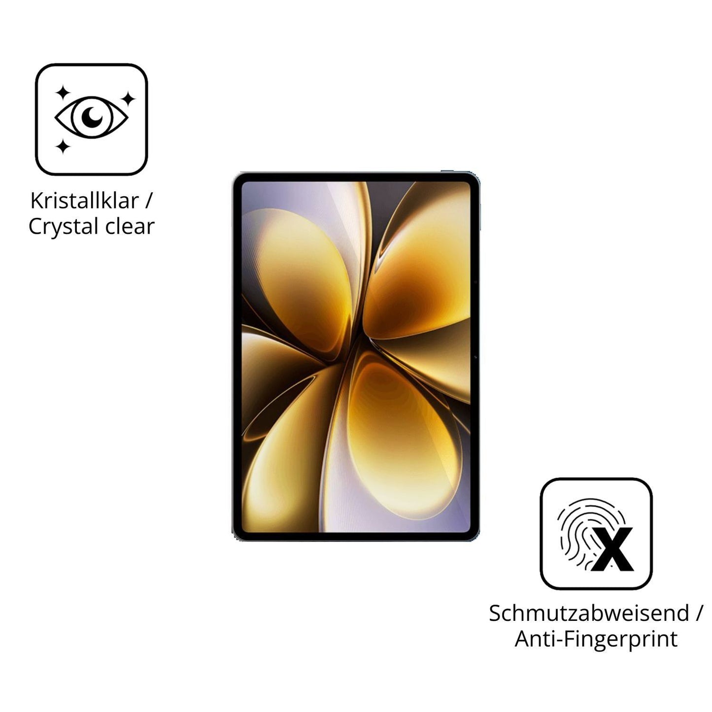 2x 9H Schutzfolie für Vivo iQOO Pad6 Pro Panzerfol (5)