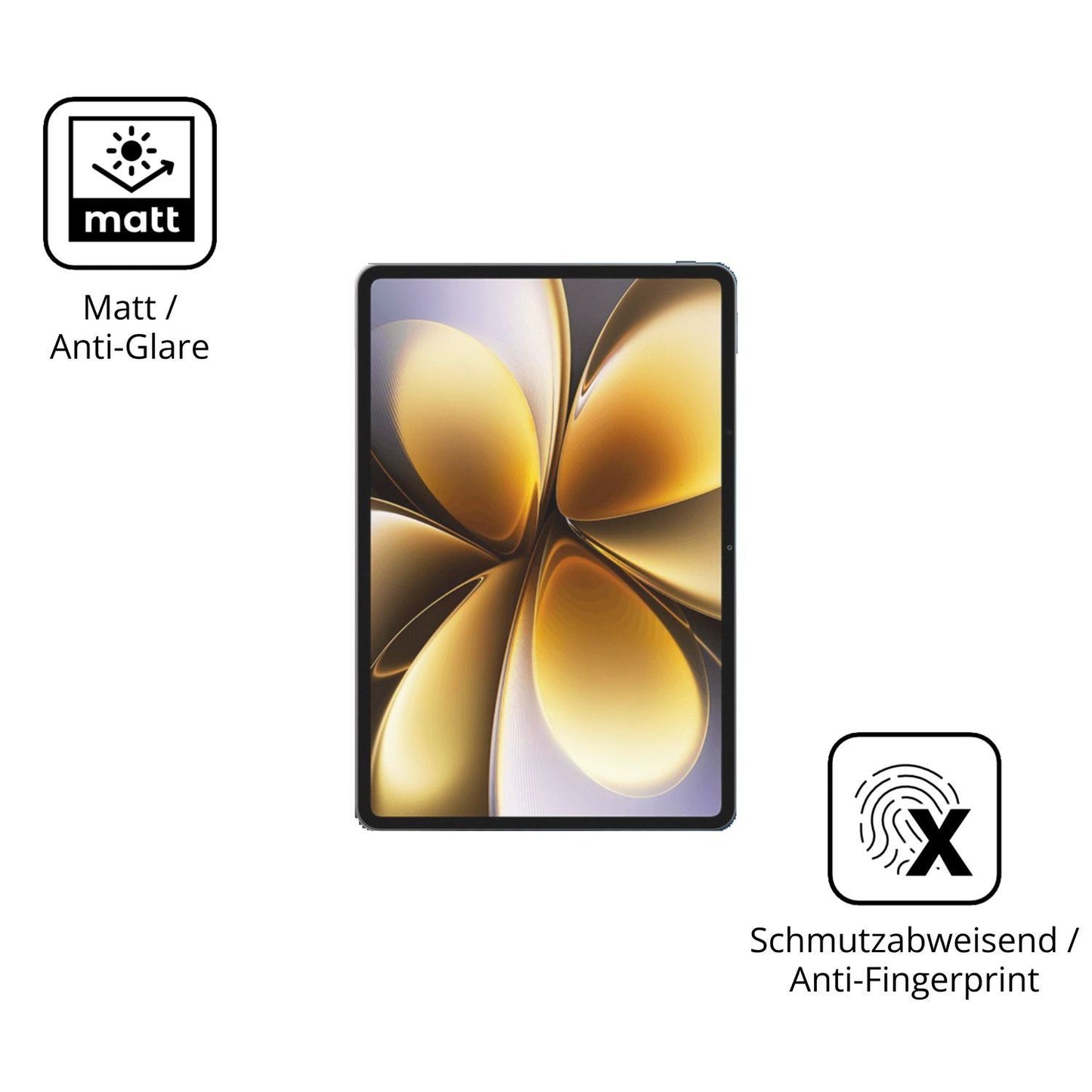 2x 9H Schutzfolie matt für Vivo iQOO Pad6 Pro Panz (5)