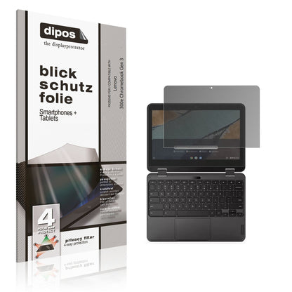 Blickschutzfolie für Lenovo 300e Chromebook Gen 3  (1)