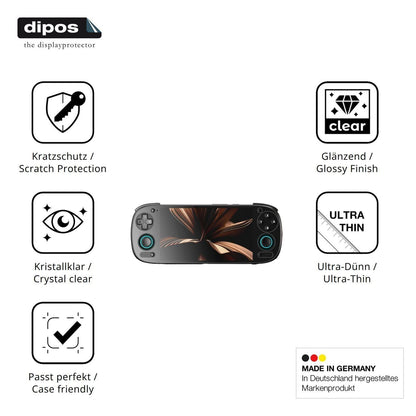 2x Schutzfolie klar für Retroid Pocket 5 Display-S (7)