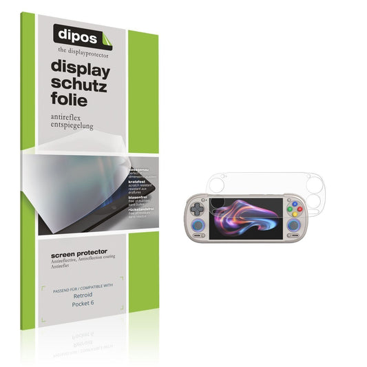 2x Schutzfolie matt für Retroid Pocket 6 Display-S (1)