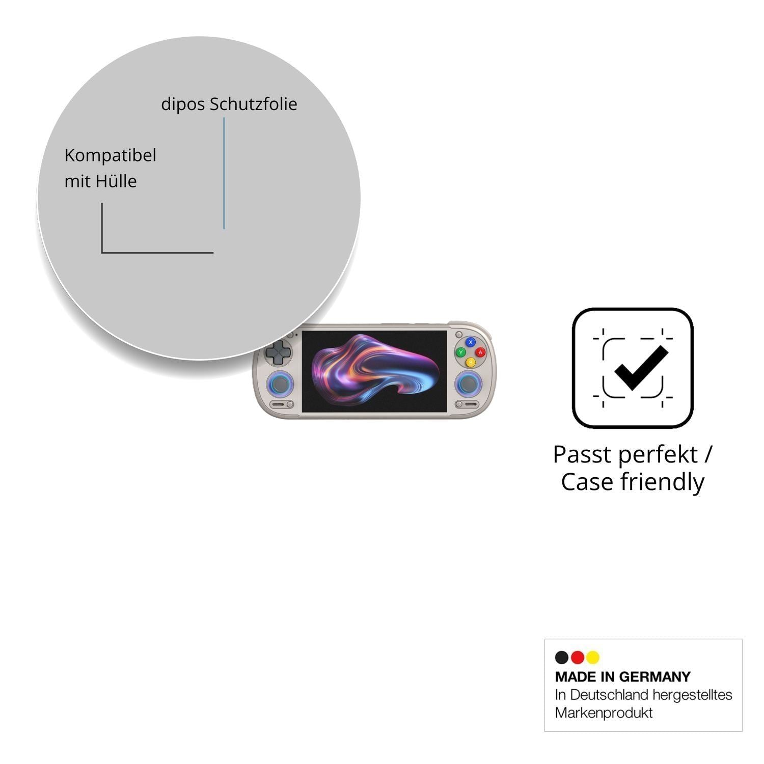 2x Schutzfolie matt für Retroid Pocket 6 Display-S (6)