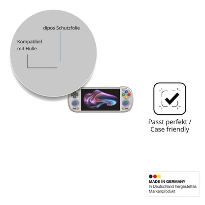 2x Schutzfolie matt für Retroid Pocket 6 Display-S (6)