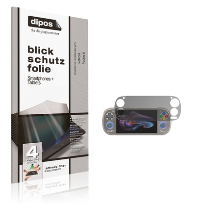Blickschutzfolie für Retroid Pocket 6 matt Schutzf (1)
