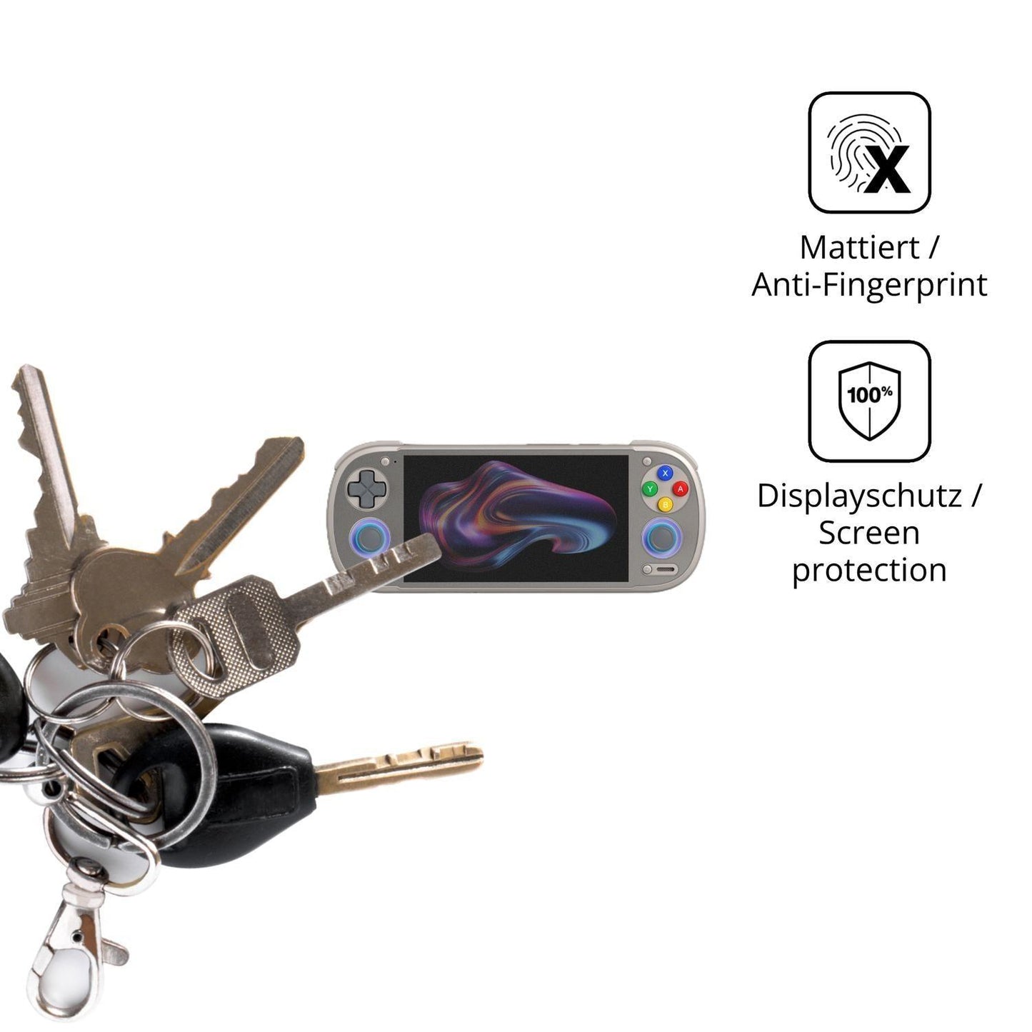 Blickschutzfolie für Retroid Pocket 6 matt Schutzf (3)